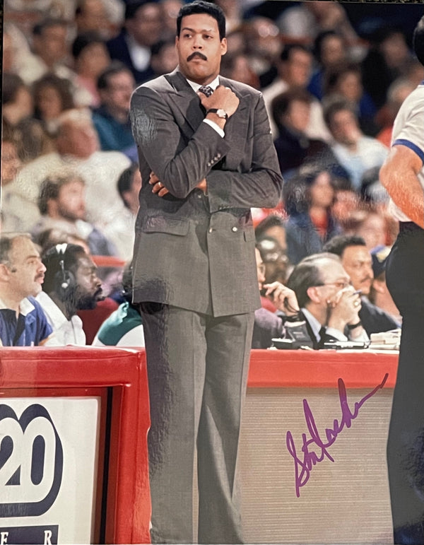 Stu Jackson Autographed 8x10 Basketball Photo
