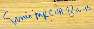 Ernie Banks "Mr. Cubs" Autographed Louisville Slugger Bat (JSA)