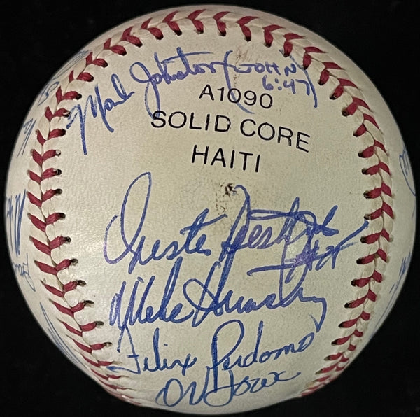 1980's Albany Colonie Yankees Team Signed Baseball