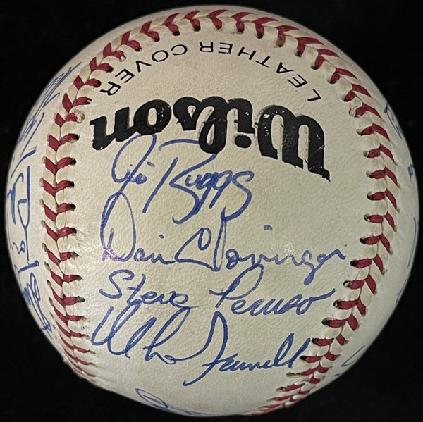 1980's Albany Colonie Yankees Team Signed Baseball