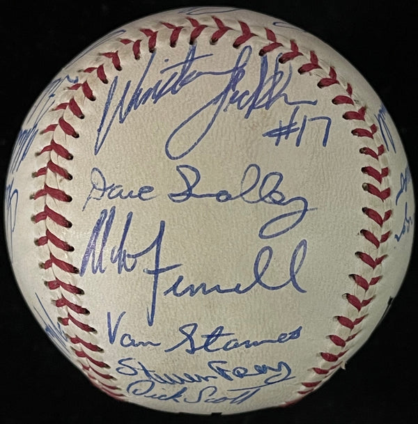 1980's Albany Colonie Yankees Team Signed Baseball