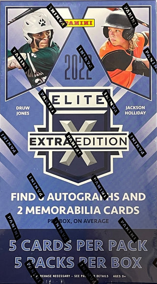 2022 Panini Elite Extra Edition Baseball Hobby Box