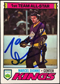 Marcel Dionne Autographed 1977-78 Topps Card No#240