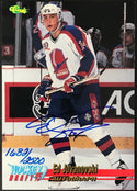 Ed Jovanovski Autographed 1995 Hockey Draft Card