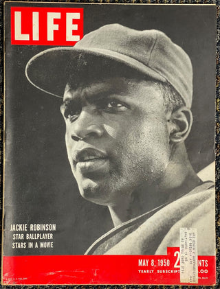 Jackie Robinson unsigned LIFE Magazine May 8 1950