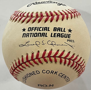 Jay Johnstone Autographed Official Major League Baseball