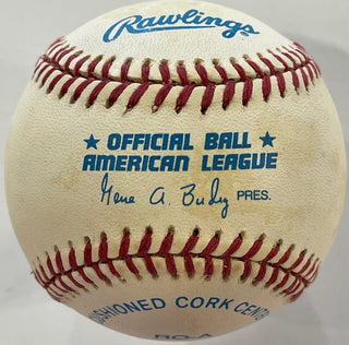 Stan Bahnsen Autographed Official Major League Baseball