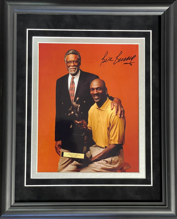 Bill Russell Autographed Framed 8x10 Photo