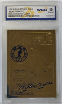 1996 Mickey Mantle 23K Gold Card Graded Gem-Mint 10