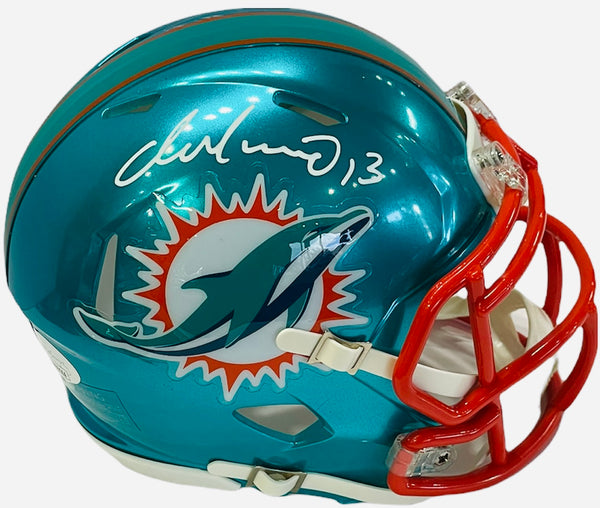 Dan Marino Autographed Miami Dolphins Flash Mini Helmet (JSA)