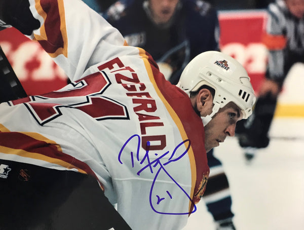 Tom Fitzgerald Autographed 8x10 Photo Florida Panthers