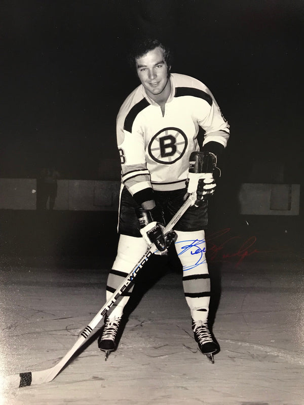 Ken Hodge Autographed 8x10 Photo Boston Bruins