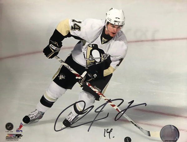 Chris Kunitz Autographed 8x10 Photo Pittsburgh Penguins