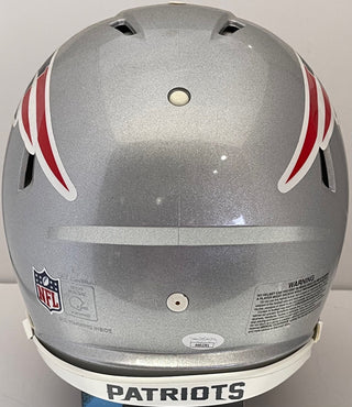 Julian Edelman Autographed New England Patriots Helmet (JSA)