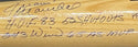 Juan Marichal Autographed Multi Inscribed Rawlings Big Stick Bat (BVG)
