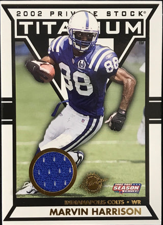 Marvin Harrison Unsigned 2002 Pacific Trading Card