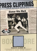 Roberto Alomar Jr Unsigned 2003 Fleer Game Worn Jersey Card