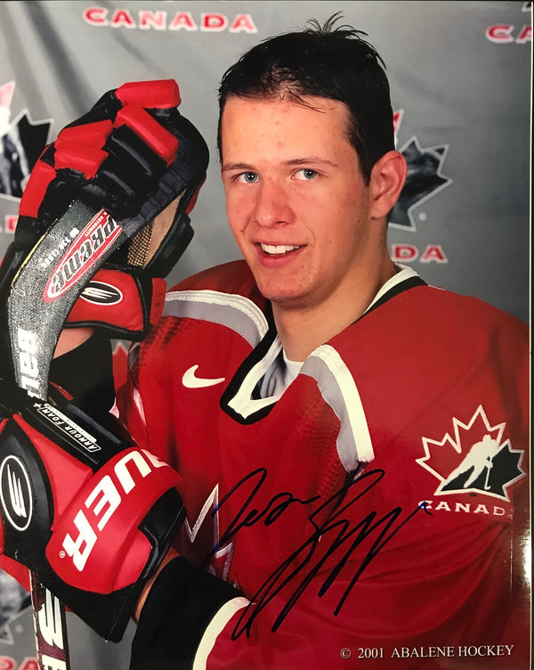 Jason Spezza Abalene Hockey Autographed 8x10 Photo
