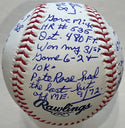 Denny McLain Multi Inscribed Stat Signed Official Major League Baseball