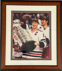 Mark Messier Autographed 16x20 Framed Hockey Photo