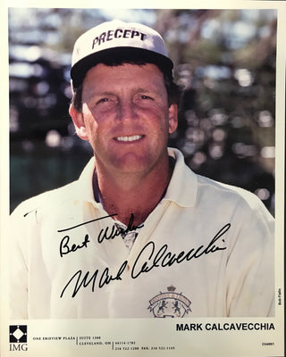 Mark Calcavecchia Autographed 8x10 Photo