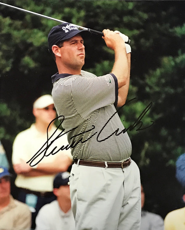 Stewart Cink Autographed Golf 8x10 Photo