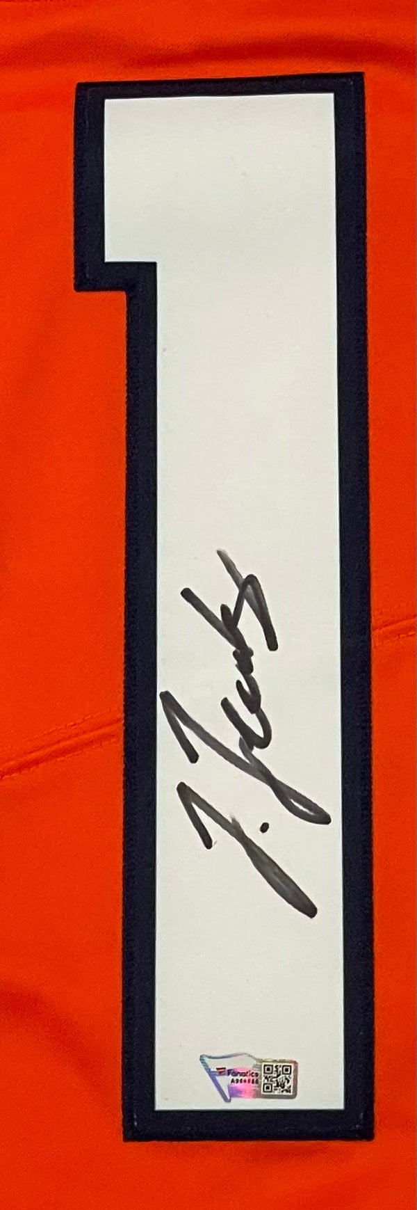 Jerry Jeudy Autographed Denver Broncos Authentic Jersey (Fanatics)