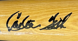 Carlton Fisk Autographed Cooperstown Bat