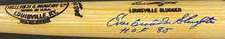 Enos Slaughter Autographed Louisville Bat