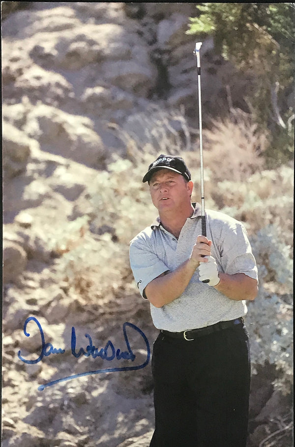 Ian Woosnam Autographed 5x7 Photo