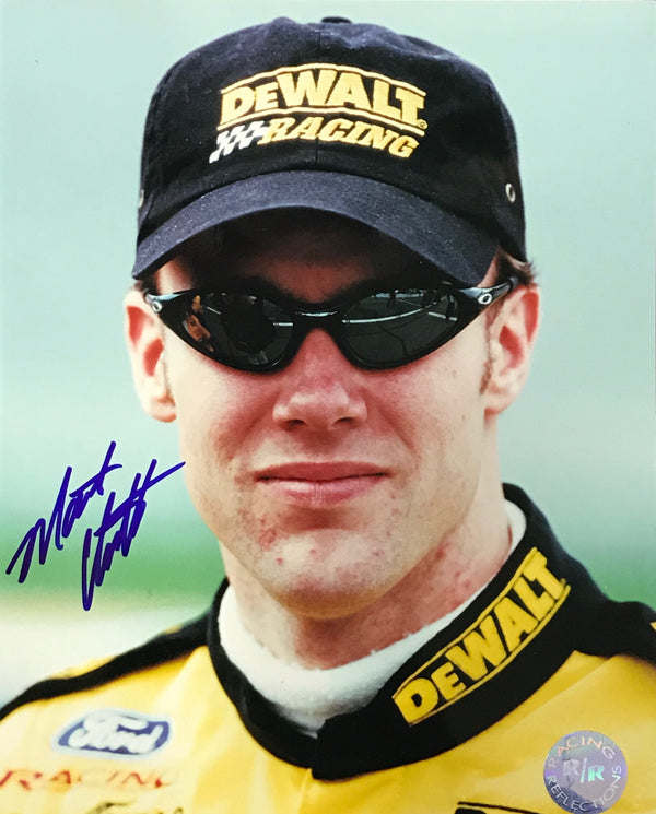 Matt Kenseth Autographed Nascar 8x10 Photo