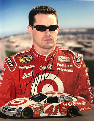 Casey Mears Autographed 8x10 Racing Photo