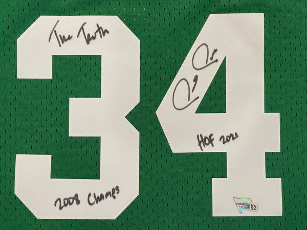 Paul Pierce Autographed Mitchell & Ness Boston Celtics Jersey (Fanatic