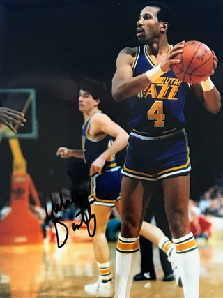 Adrian Dantley Autographed 8x10 Photo Utah Jazz