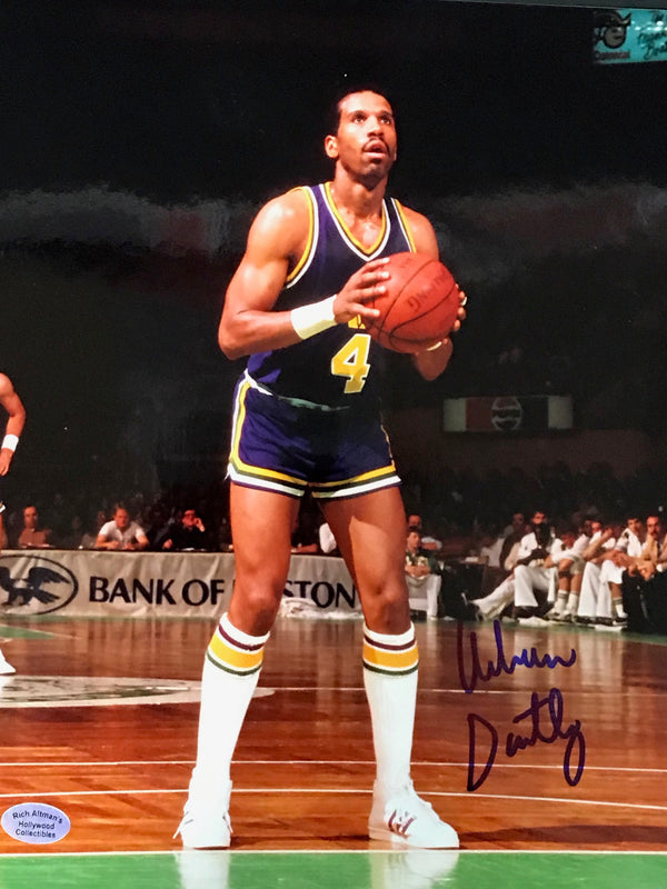 Adrian Dantley Autographed 8x10 Photo Utah Jazz