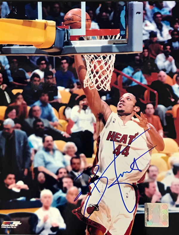 Brian Grant Autographed 8x10 Photo Miami Heat