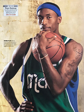 Josh Howard Autographed 8x10 Magazine Page Dallas Mavericks