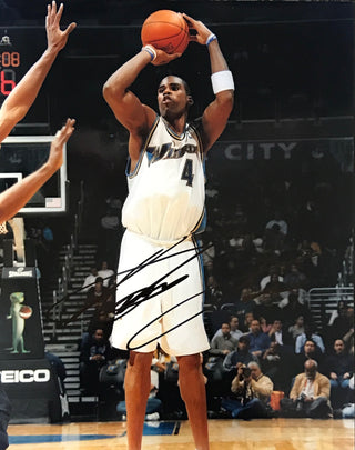 Antawn Jamison Autographed 8x10 Photo Washington Wizards