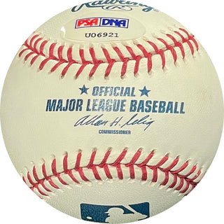 Derek Jeter Autographed Baseball (PSA)