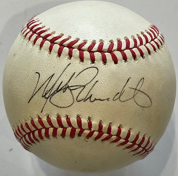 Mike Schmidt Autographed Official Baseball (JSA)