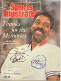 Julius Erving Signed Sports Illustrated May 4 1987 (JSA)