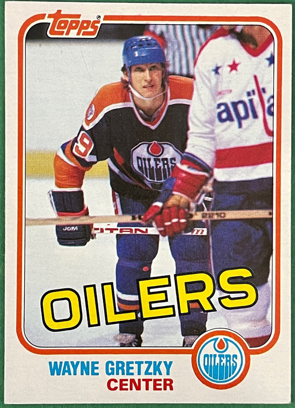 Wayne Gretzky 1981-82 Topps Card #16