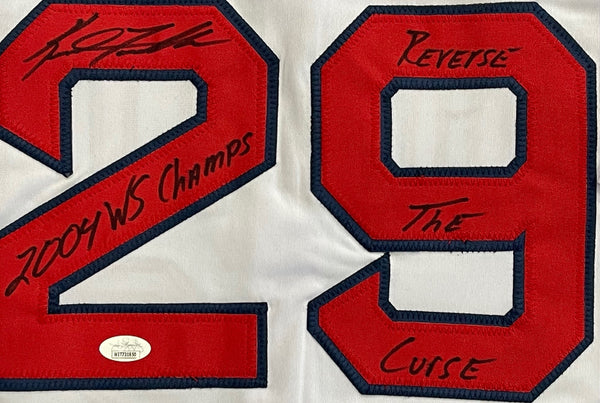 Keith Foulke Autographed Boston Red Sox Jersey (JSA)