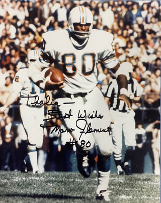 Marv Fleming Autographed 8x10 Football Photo