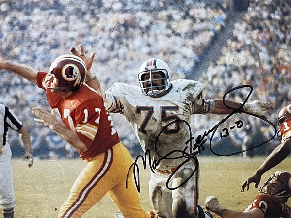 Manny Fernandez Autographed 8x10 Football Photo