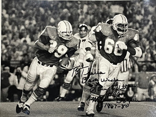 Larry Little Autographed 8x10 Football Photo