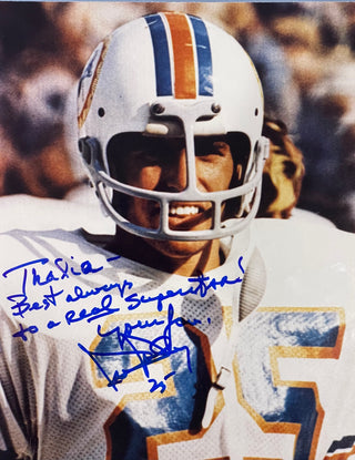 Tim Foley Autographed 8x10 Football Photo