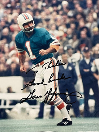 Garo Yepremian Autographed 8x10 Football Photo