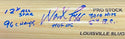 Wade Boggs Autographed Multi Inscribed Louisville Slugger Bat (JSA)