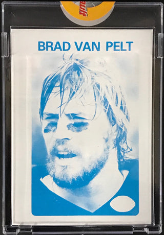 1978 Topps Football Proof Card Brad Van Pelt Giants